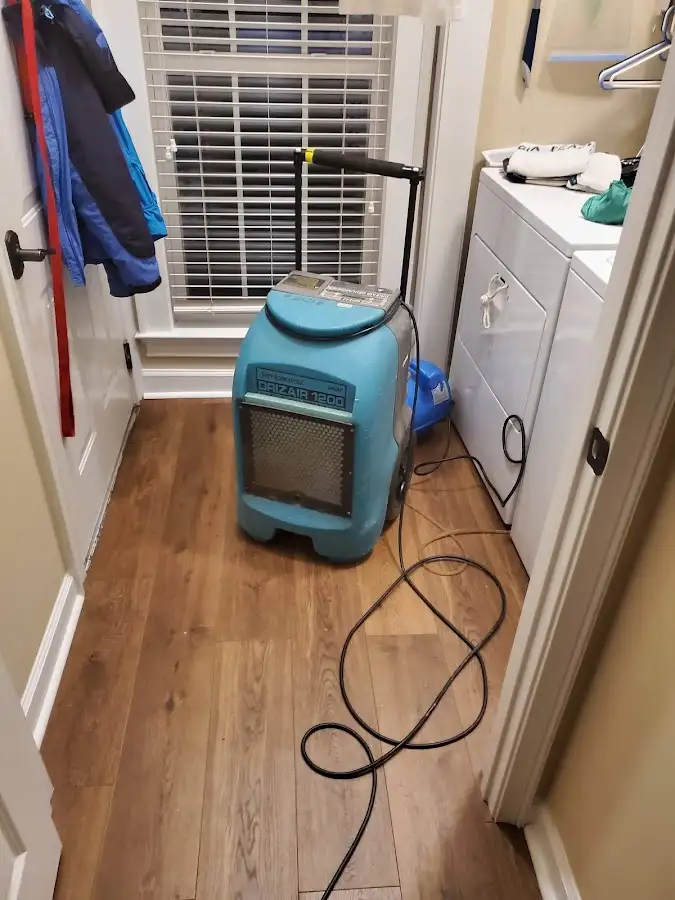 Commercial dehumidifier deployed for Flood Damage Cleanup in Fort Bliss